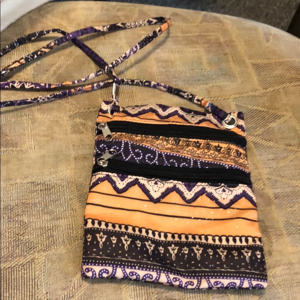 Hand maker bag 7.5”x6” cross body